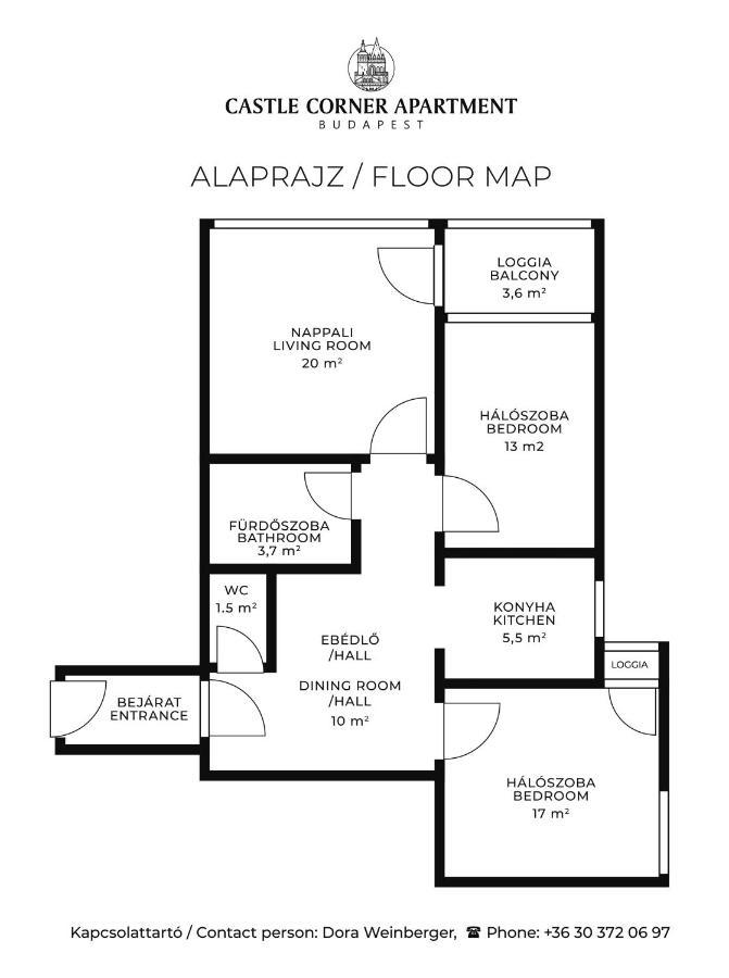 Castle Corner Apartment บูดาเปสต์ ภายนอก รูปภาพ